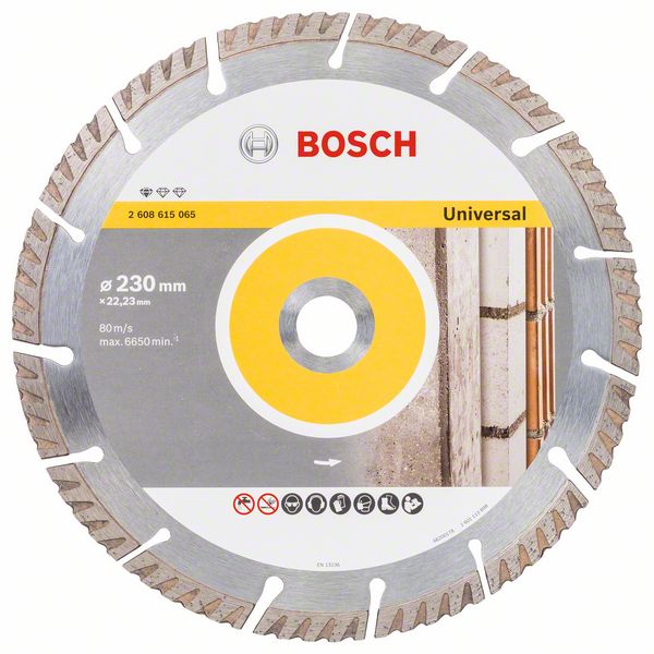 Kotouč DIA Bosch Standard for Uni. 230×22,23×2,6×10 mm