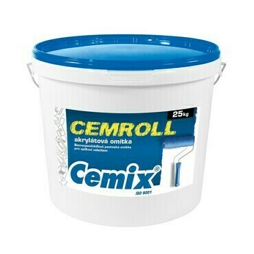 Nátěr strukturální Cemix Cemroll akrylát bezpř., 25 kg