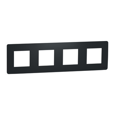 Rámeček Schneider Electric Unica Nová Studio čtyřnásobný antracit