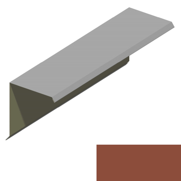 Ukončení pultové střechy RS312S-75 PU 50 MAX MM133 cihlová