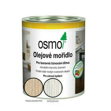 Mořidlo olejové Osmo 3501 bílá 1 l