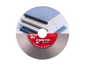 Kotouč řezný diamantový Festa Industry 125×22,2×1,5 mm