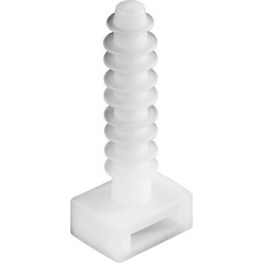 Hmoždinka ke stahovací pásce DEK PP100 bílá 100 ks