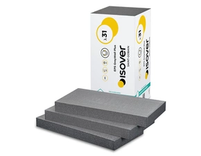 Tepelná izolace Isover EPS GreyWall Plus 100 mm (2,5 m2/bal.)