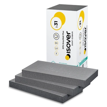 Tepelná izolace Isover EPS GreyWall Plus 140 mm (1,5 m2/bal.)