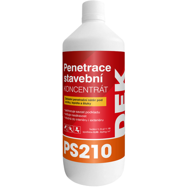 Penetrace koncentrát stavební DEK PS210 , 1 kg