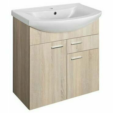 Skříňka umyvadlová 715×740×343 mm dub platin 51175