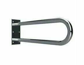 Madlo podpěrné ve tvaru U Bemeta Help 600 mm bez krytky nerez lesklý