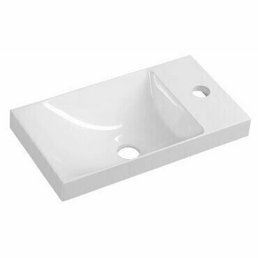 Umyvadlo zápustné Sapho Agos 400×220 mm levé/pravé AS400