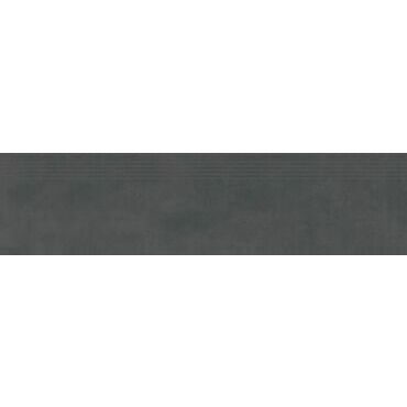Schodovka Rako Extra 30×120 cm černá DCPVF725