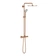 Systém sprchový termostatický Grohe Euphoria System 310 kartáčovaný Warm Sunset 26075DL0
