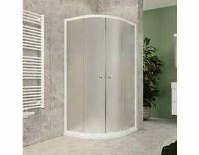 Kout sprchový Mereo Kora Lite CK35121Z 900×900 mm bílý/Grape R550