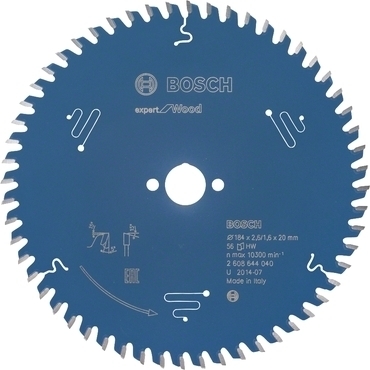 Kotouč pilový Bosch Expert for Wood 184×20×2,6 mm 56 z.