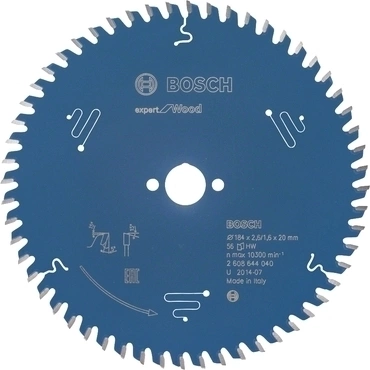 Kotouč pilový Bosch Expert for Wood 184×20×2,6 mm 56 z.