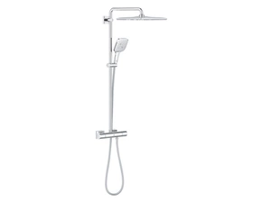 Systém sprchový termostatický Grohe Rainshower SmartActive 310 Cube chrom 26652000