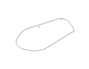 Hřebenáč koncový Bramac Protector s vrutem památkově červená