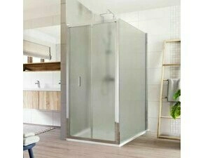 Dveře sprchové + boční stěna Mereo Lima CK87132K 1 000×1 200 mm chrom/Point