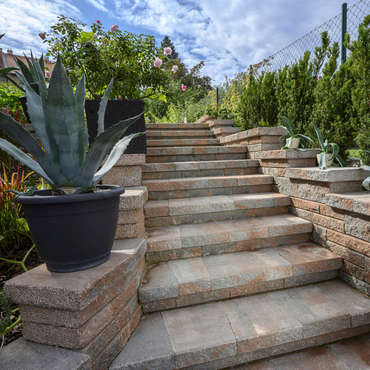 Blok betonový roh CS Beton Naturblok 75 roca