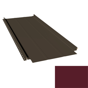 Krytina plechová LINEDEK 485 Rib SP 25 LESK 2R036 vínová Cut