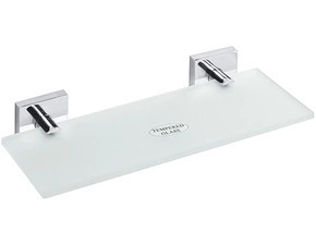 Polička skleněná Bemeta Beta chrom