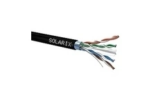 Kabel instalační Solarix CAT6 FTP stíněný PE 500 m/bal.