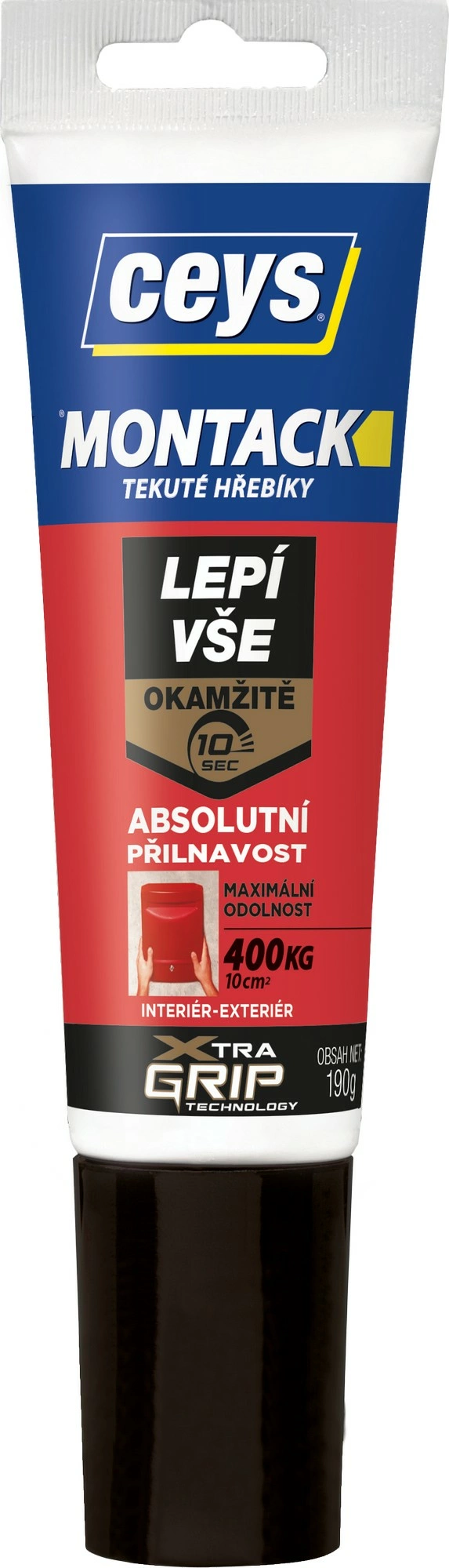 — Lepidlo montážní Ceys MONTACK Lepí vše okamžitě 190 g