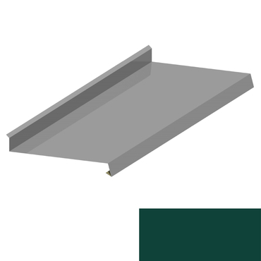 Oplechování římsy RS312S SP 25 RAL 6005 zelená