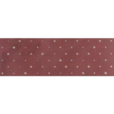 Dekor Rako Blend 20×60 cm tmavě červená WITVE810