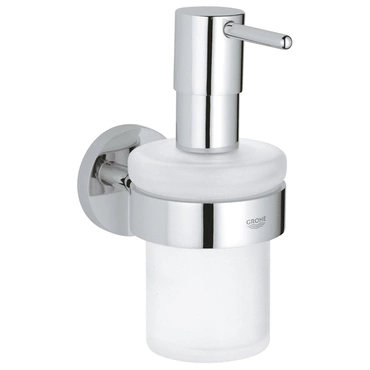 Dávkovač mýdla Grohe Essentials s držákem