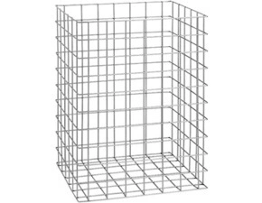 Koš drátěný Bemeta 52 l nerez matný