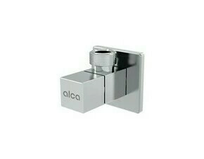 Ventil rohový Alca ARV004 1/2"×1/2" bez filtru bílá-lesk