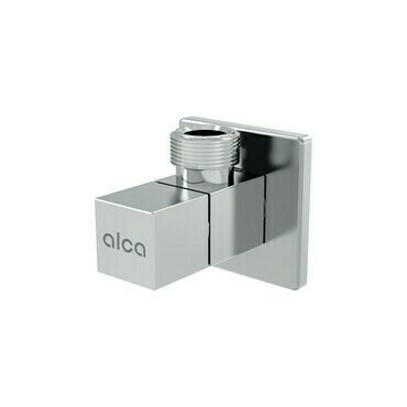 Ventil rohový Alca ARV004 1/2"×1/2" bez filtru bílá-lesk
