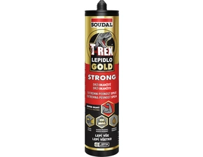 Lepidlo montážní Soudal T-REX GOLD STRONG 290 ml