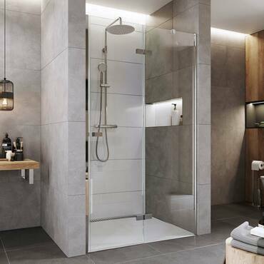 Dveře sprchové Mereo Novea CK10411ZP 1 200 mm pravé chrom/čiré sklo