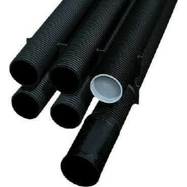 Chránička korugovaná pevná Fränkische Kabuflex černá 120 mm 6 m