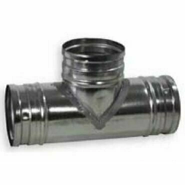 Potrubí odbočka T-kus Regulus 100/100 mm ocel