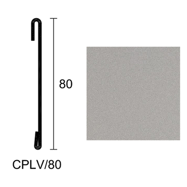 Krycí profil Profilpas PROTEC CPLV/80 písková