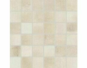 Mozaika Rako Via 5×5 cm (set 30×30 cm) světle béžová DDM05710