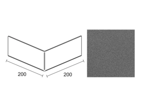 Roh vnější 90° Profilpas PROTEC CPLV/100/E kámen