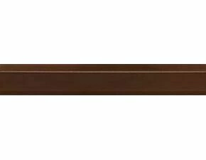 Listela reliéfní Rako Concept 3×20 cm hnědá WLRDH032