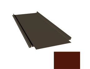 Krytina plechová LINEDEK 360 Flat SP 25 LESK 2M264 cihlově hnědá Cut