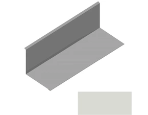 Lemování ke zdi rovnoběžné s okapem RS250S-120 SP 25 RAL 9002 šedobílá