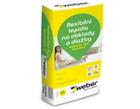 Lepidlo flexibilní weberfor flex standard 25 kg