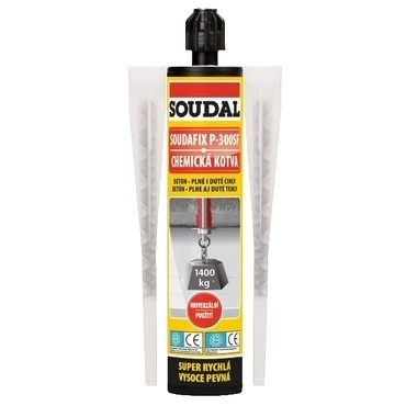 Kotva chemická Soudal SOUDAFIX P-300 SF 300 ml