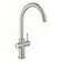 Baterie dřezová stojánková Grohe Blue Home s chladícím zařízením a filtrací, výpusť C SuperSteel