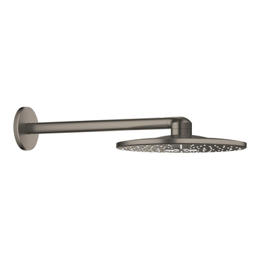 Set hlavové sprchy Grohe Rainshower SmartActive 310 2 proudy kartáčovaný Hard Graphite 26475AL0