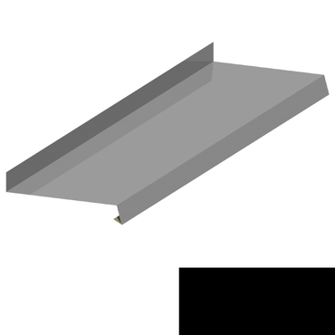 Parapet RS250S-30 SP 25 RAL 9005 černá