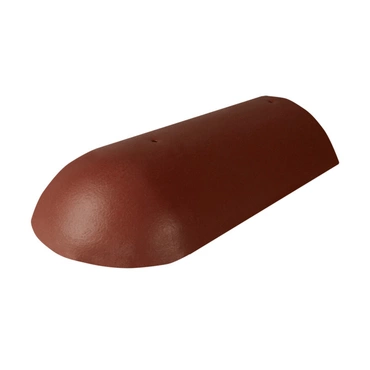 Hřebenáč koncový Bramac Protector Plus s vrutem červenohnědá