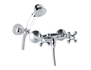 Baterie sprchová nástěnná Mereo Retro Viktorie CBL601 150 mm chrom