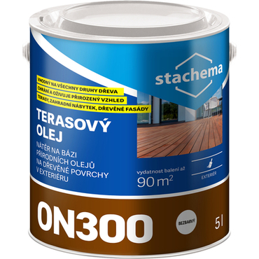 Olej terasový Stachema ON300 antik-šedý 5 l